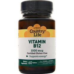 Country Life Vitamin B-12 (1000mcg) On Sale At AllStarHealth.com