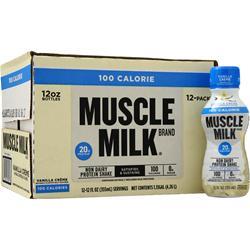 Cytosport Muscle Milk 100 Calorie RTD (12 fl.oz.) Vanilla Creme 12 bttls