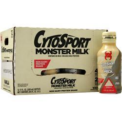 Cytosport Monster Milk RTD (17 fl.oz.) Vanilla 12 bttls