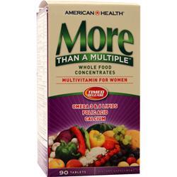 American Health More Than A Multiple - Multivitamin for Women 90 tabs