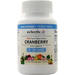 Eclectic Institute Fresh Freeze-Dried Cranberry (300mg) 120 vcaps