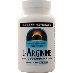 Source Naturals L-Arginine Free Form (500mg) On Sale At AllStarHealth.com