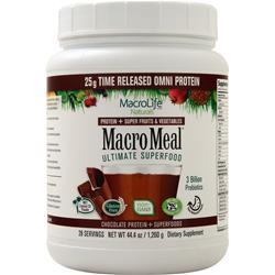 Macrolife Naturals Macro Meal Ultimate Superfood Chocolate 44.4 oz