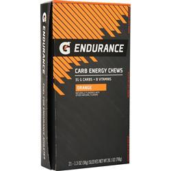 Gatorade Endurance Carb Energy Chews Orange 21 pckts
