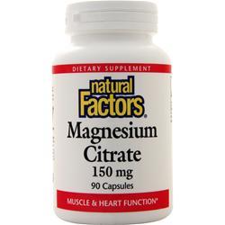 Natural Factors Magnesium Citrate (150mg) 90 caps