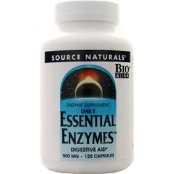 Source Naturals Daily Essential Enzymes (500mg) 120 caps
