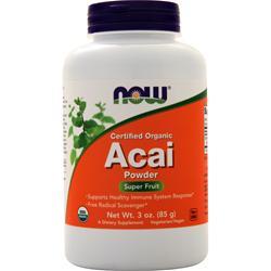 Now Certified Organic Acai Powder 3 oz