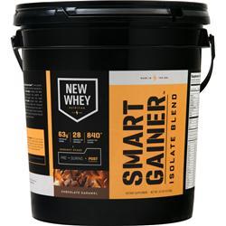 New Whey Nutrition Smart Gainer Isolate Blend Chocolate Carmel 10 lbs