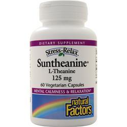 Natural Factors Suntheanine (L-theanine) 60 vcaps