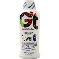 Genesis Today Power 4 - Organic Goji, Acai, Noni & Mangosteen Juice 32 fl.oz