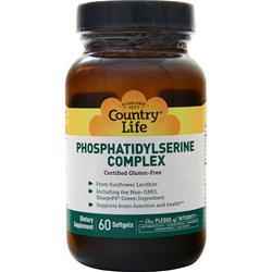 Country Life Neuro-PS Phosphatidylserine Complex 60 sgels