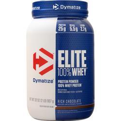 Dymatize Nutrition Elite 100% Whey Protein Rich Chocolate 2 lbs