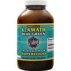 Power Organics Blue Green Algae Superfood 500 caps