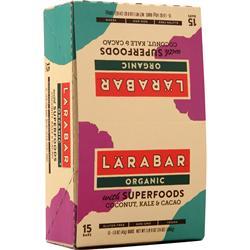 Lara Bar Organic Bar Coconut, Kale & Cacao 15 bars