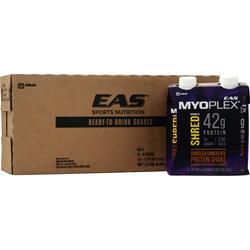 EAS Myoplex Shred RTD (16 fl.oz.) Chiseled Chocolate 12 cans