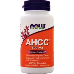 Now AHCC - Active Hexose Correlated Compound (500mg) 60 vcaps