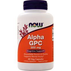 Now Alpha GPC (300mg) on sale at AllStarHealth.com