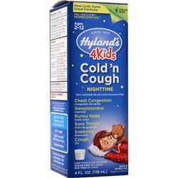 Hylands Homeopathic 4Kids Cold n Cough Nighttime 4 fl.oz