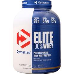 Dymatize Nutrition Elite 100% Whey Protein Cafe Mocha 5 lbs