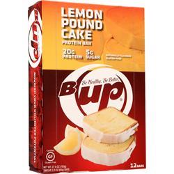Yup Brands B Up Bar Lemon Pound Cake 12 bars
