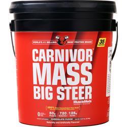 MuscleMeds Carnivor Mass Big Steer Chocolate Fudge 14.97 lbs