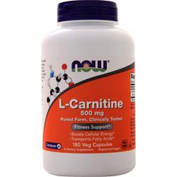 Now L Carnitine Fitness Support 500mg On Sale At