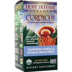Host Defense Cordychi Mushrooms - Supports Stress & Fatigue Reduction 120 vcaps
