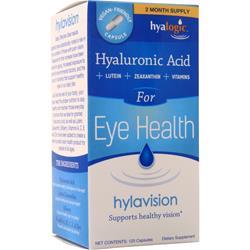 Hyalogic For Eye Health - HA + Lutein +Zeaxanthin +Vitamins 120 caps