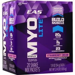 EAS Myoplex Lite Shake Strawberry Cream 20 pckt