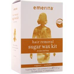 Emerita Hair Removal Sugar Wax Kit (Face & Body) 1 kit
