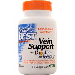 Doctors Best Vein Support with DiosVein and MenaQ7 Original 60 vcaps
