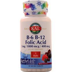 KAL B-6 & B-12 Folic Acid On Sale At AllStarHealth.com