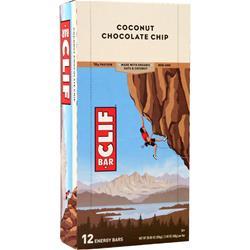 Clif Bar Clif Bar Coconut Chocolate Chip 12 bars