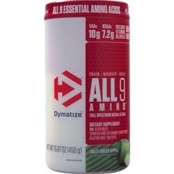 Dymatize Nutrition All 9 Amino Jolly Green Apple 450 grams