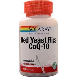 Red Yeast with CoQ10 | Red Rice | Co Q-10 | Cholesterol | Milk Thistle Solaray | lovastatin