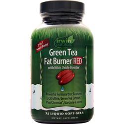 Irwin Naturals Green Tea Fat Burner Red 75 sgels