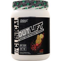 Nutrex Research OutLift - Pre Workout Powerhouse Wild Cherry Citrus 506 grams