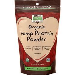 Now Organic Hemp Protein Powder 12 oz