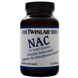 TwinLab NAC - N-Acetyl-Cysteine (600mg) 60 caps