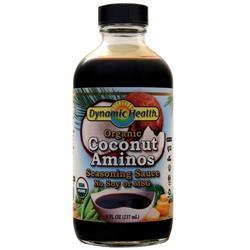 Dynamic Health Coconut Aminos Seasoning Sauce (Organic) ORIGINAL 8 fl.oz