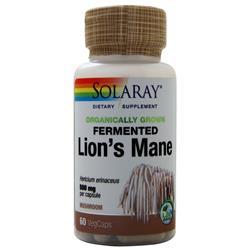 Solaray Fermented Lions Mane Organically Grown 500mg On Sale At Allstarhealth Com