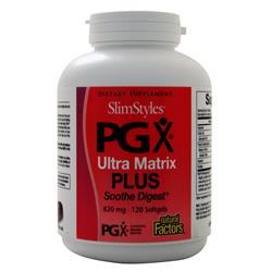 Natural Factors SlimStyles - PGX Ultra Matrix plus Sooth Digest 120 sgels