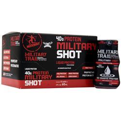 Military Trail Military Shot - Liquid Protein Fruit Punch 12 count