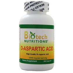 Biotech Nutritions D-Aspartic Acid 200 caps