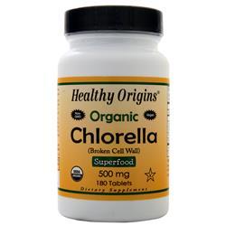 Healthy Origins Organic Chlorella 180 tabs