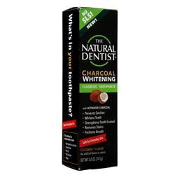 The Natural Dentist Charcoal Whitening Toothpaste - With Fluoride on ...