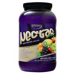 Syntrax Nectar Whey Protein Isolate - Natural Natural Fruit Punch 2 lbs