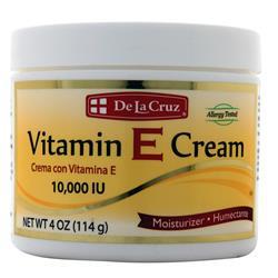 De La Cruz Vitamin E Cream (10,000IU) 4 oz