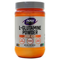 Now L-Glutamine Powder 454 gr