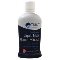Trace Liquid Multi Vitamin-Mineral Natural Orange Mango 30 fl.oz